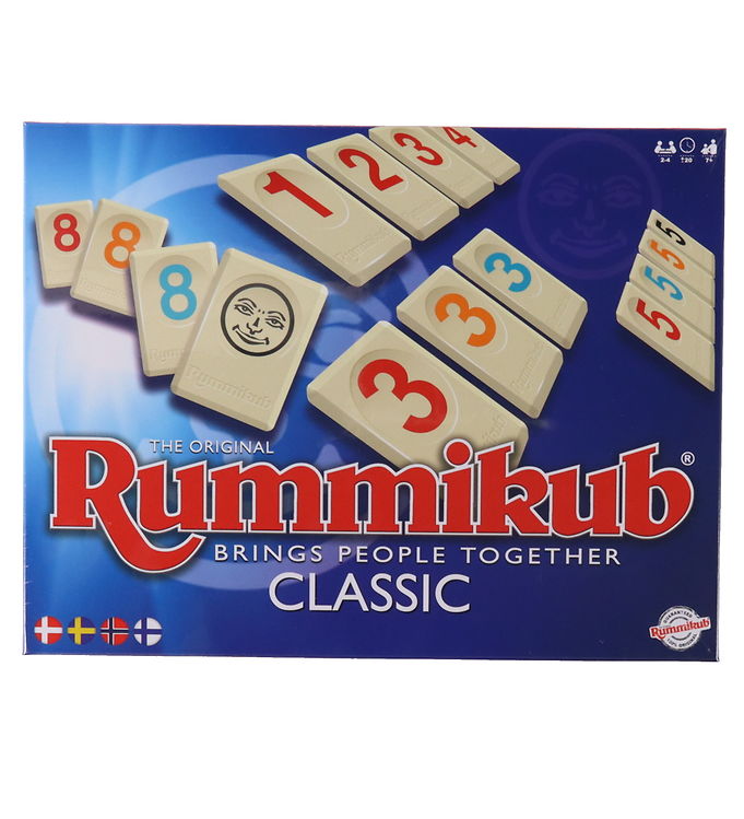 Asmodee – Rummikub Familiespil – Classic