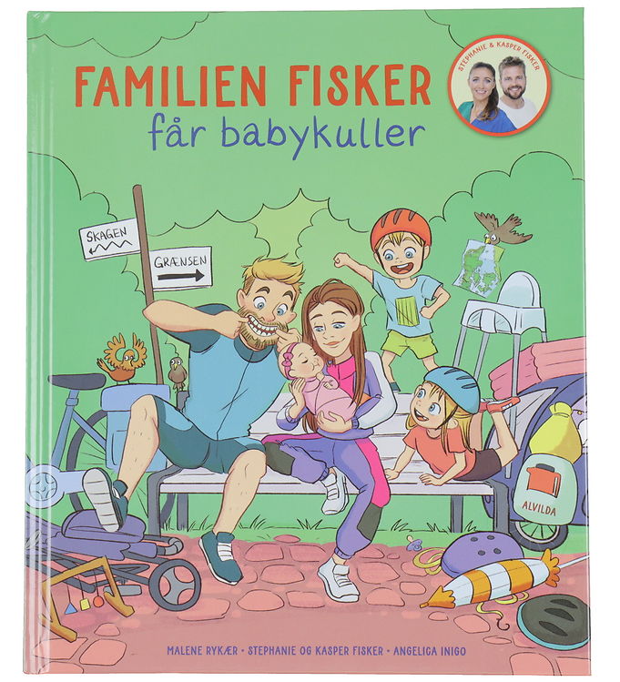 Alvilda Bog - Familien Fisker Får Babykuller - Dansk