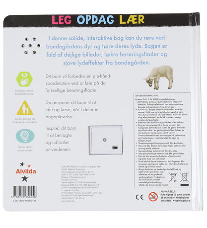 Alvilda Bog m. Lyd - Min Første Rør Og Føl-bog m. Lyd- Larm På G Alvilda Bog m. Lyd - Min Første Rør Og Føl-bog m. Lyd- Larm På G