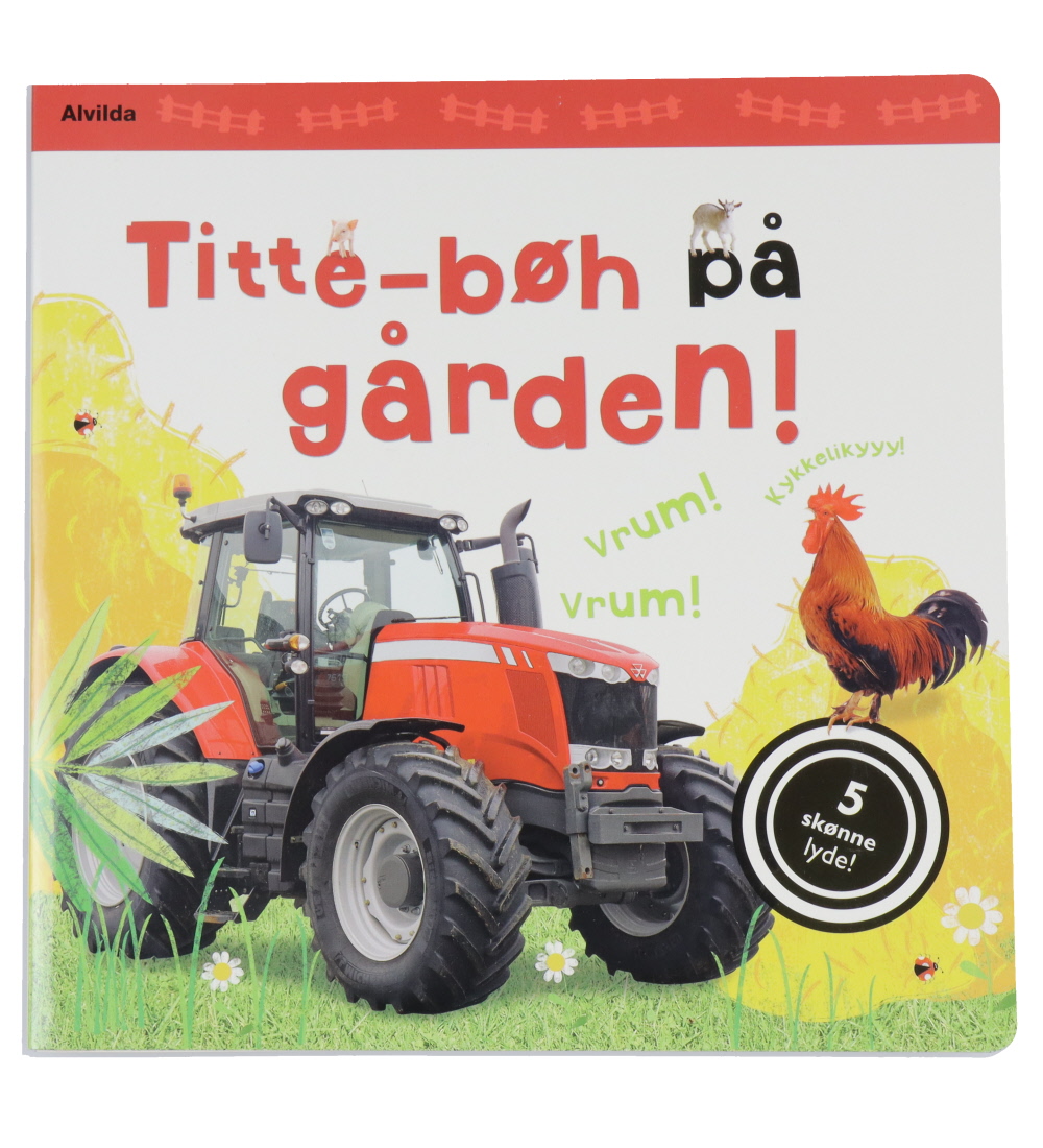 Alvilda Buch m. Tönen - Titte-Bøh An Bauernhof - Dänisch - Alvilda - One Size - Bilderbuch