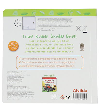 Alvilda Bog m. Lyd - Titte-bøh Med Dyr - Dansk