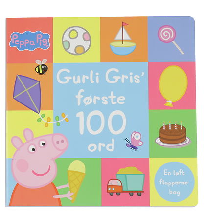 Alvilda Bog m. Flapper - Gurli Gris' Første 100 Ord - Dansk Alvilda Bog m. Flapper - Gurli Gris' Første 100 Ord - Dansk