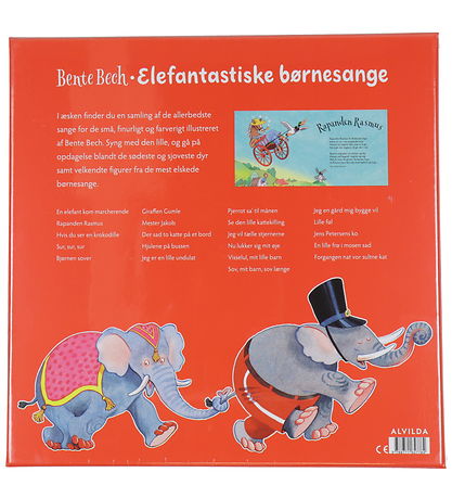 Alvilda Gift Box - Elephantastic Children's Songs - 4 Books - Da