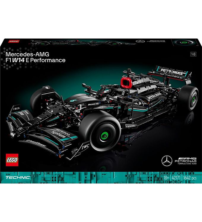 Lego Technic 42171 Mercedes-AMG F1 W14 E Performance - Multifarvet byggesæt