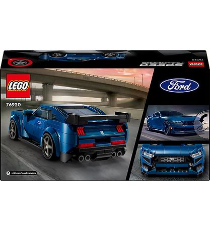 LEGO® Speed Champions - Ford Mustang Dark Ho... 76920 - 344 Dele