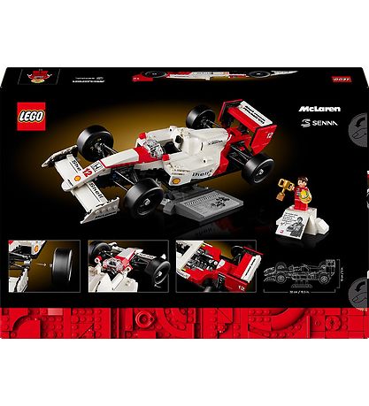 LEGO® Icons - McLaren MP4/4 og Ayrton Senna 10330 - 693 Dele LEGO® Icons - McLaren MP4/4 og Ayrton Senna 10330 - 693 Dele