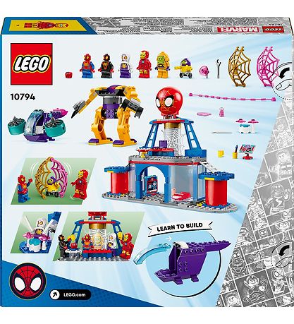LEGO® Marvel - Team Spideys Netspinder-Hoved... 10794 - 193 Dele