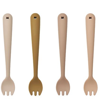 Liewood Gafler - 4-pak - Silikone - Scott - Rose Multi Mix Liewood Gafler - 4-pak - Silikone - Scott - Rose Multi Mix