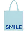 Design Letters Shopper - Smile - Ice Blue Design Letters Shopper - Smile - Ice Blue