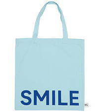 Design Letters Shopper - Smile - Ice Blue Design Letters Shopper - Smile - Ice Blue