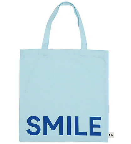 Design Letters Shopper - Smile - Ice Blue Design Letters Shopper - Smile - Ice Blue
