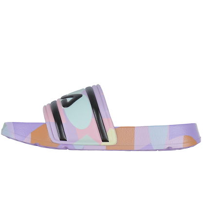 Fila Badesandaler - Morro Bay P Wmn - Smoke Green/Viola
