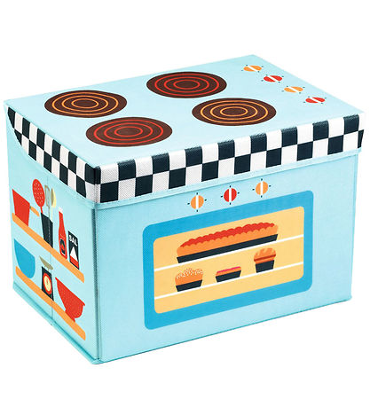 Djeco Opbevaringskasse - 35x25x25 cm - Komfur Djeco Opbevaringskasse - 35x25x25 cm - Komfur
