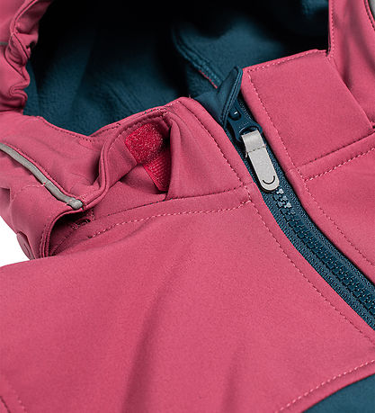 Viking Softshelljakke m. Fleece - Play - Plum/Navy Viking Softshelljakke m. Fleece - Play - Plum/Navy