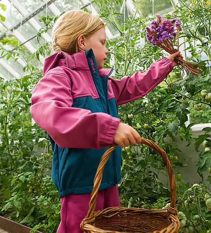 Viking Softshelljakke m. Fleece - Play - Plum/Navy Viking Softshelljakke m. Fleece - Play - Plum/Navy