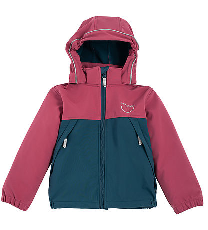 Viking Softshelljakke m. Fleece - Play - Plum/Navy Viking Softshelljakke m. Fleece - Play - Plum/Navy