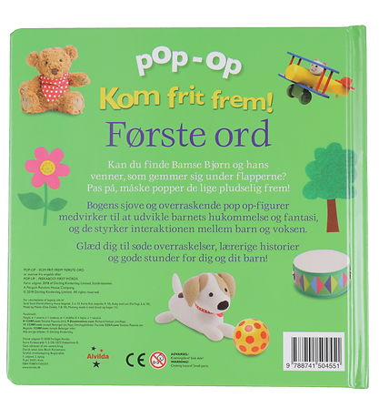 Alvilda Bog - Pop-Op - Kom Frit Frem - Første Ord - Dansk Alvilda Bog - Pop-Op - Kom Frit Frem - Første Ord - Dansk
