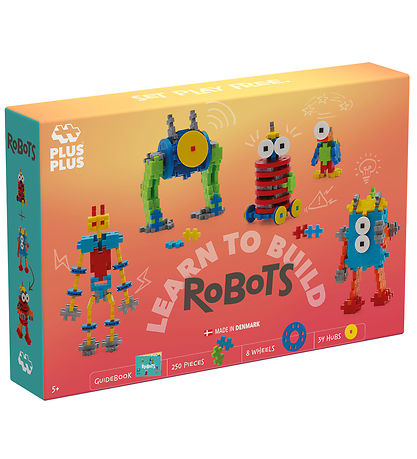 Plus-Plus Learn to Build - 250 stk. - Robots Plus-Plus Learn to Build - 250 stk. - Robots