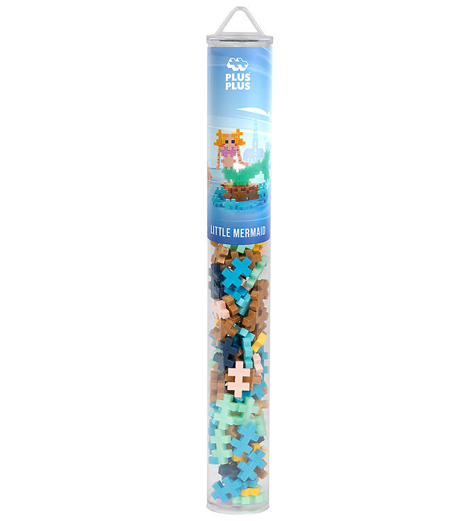 Plus-plus Brikker - Little Mermaid Figur - Rør Med 100 Stk