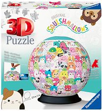 Ravensburger 3D Puslespil - 72 Brikker - Squishmallows Ravensburger 3D Puslespil - 72 Brikker - Squishmallows