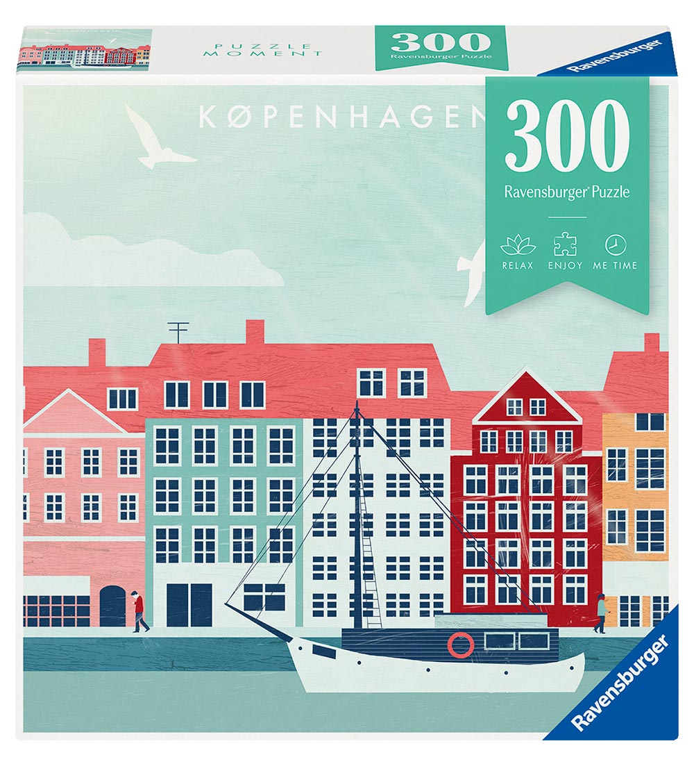 Ravensburger Puzzlespiel - 300 Teile - Kopenhagen Stadt - Ravensburger - One Size - Puzzlespiele