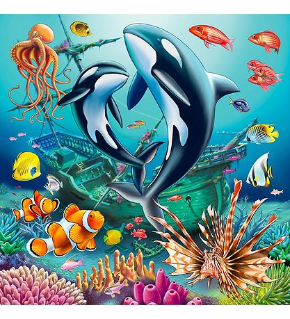 Ravensburger Puslespil - 3x49 Brikker - Under Water