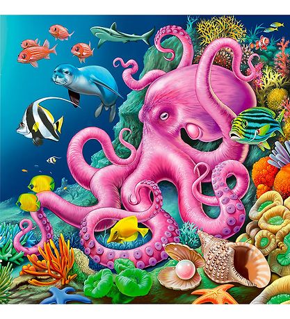 Ravensburger Puslespil - 3x49 Brikker - Under Water Ravensburger Puslespil - 3x49 Brikker - Under Water