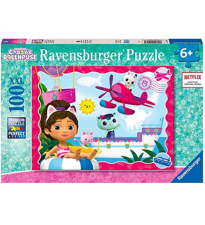 Ravensburger Puslespil - 100 Brikker - Gabby's Dollhouse Ravensburger Puslespil - 100 Brikker - Gabby's Dollhouse
