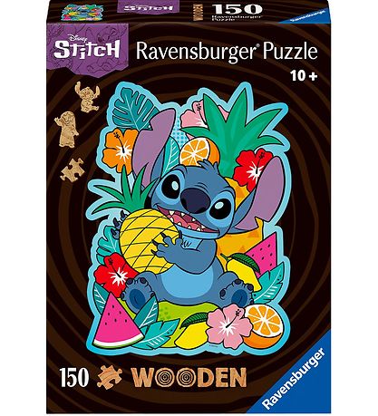Ravensburger Puslespil - Træ - 150 Brikker - Disney Stitch Ravensburger Puslespil - Træ - 150 Brikker - Disney Stitch