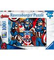 Ravensburger Puslespil - 100 Brikker - Marvel Captain America Ravensburger Puslespil - 100 Brikker - Marvel Captain America