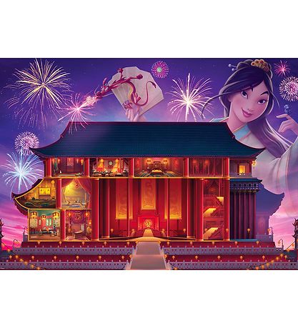 Ravensburger Puslespil - 1000 Brikker - Disney Castles Mulan Ravensburger Puslespil - 1000 Brikker - Disney Castles Mulan