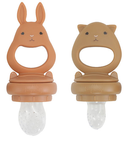 Konges Sløjd Food Feedere - 2-pak - Almond/Terracotta Konges Sløjd Food Feedere - 2-pak - Almond/Terracotta