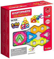 Magformers Magnetsæt - 14 Dele - Challenger Magformers Magnetsæt - 14 Dele - Challenger