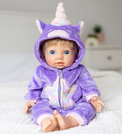 Tiny Treasures Dukketøj - Unicorn Star All-In-One