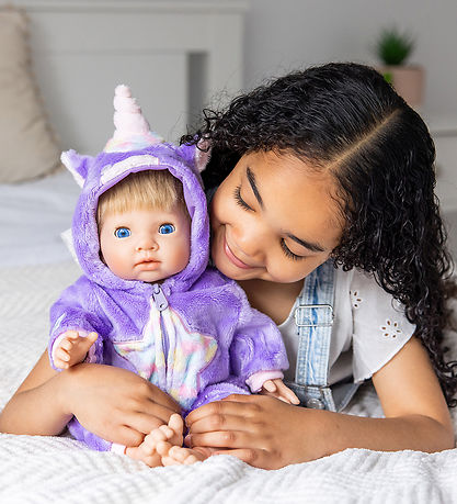 Tiny Treasures Dukketøj - Unicorn Star All-In-One