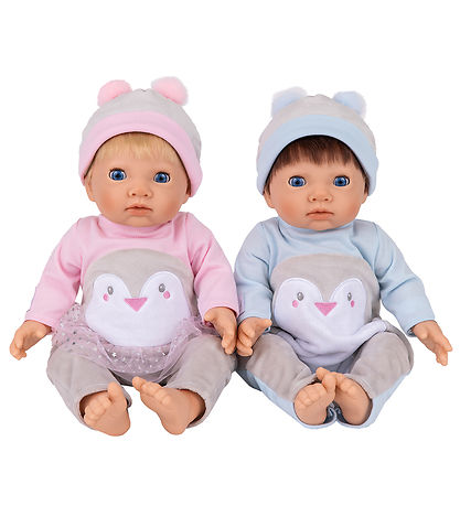 Tiny Treasures Dukker - Tvillinger - Baby Penguin Set Tiny Treasures Dukker - Tvillinger - Baby Penguin Set