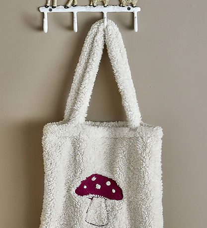 Bloomingville Taske - Mushroom - Hvid Bloomingville Taske - Mushroom - Hvid