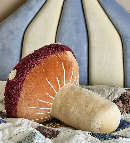 Bloomingville Pude - Mushroom - 40x38 cm - Rød Bloomingville Pude - Mushroom - 40x38 cm - Rød