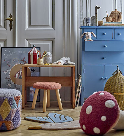 Bloomingville Pude - Mushroom - 40x38 cm - Rød Bloomingville Pude - Mushroom - 40x38 cm - Rød