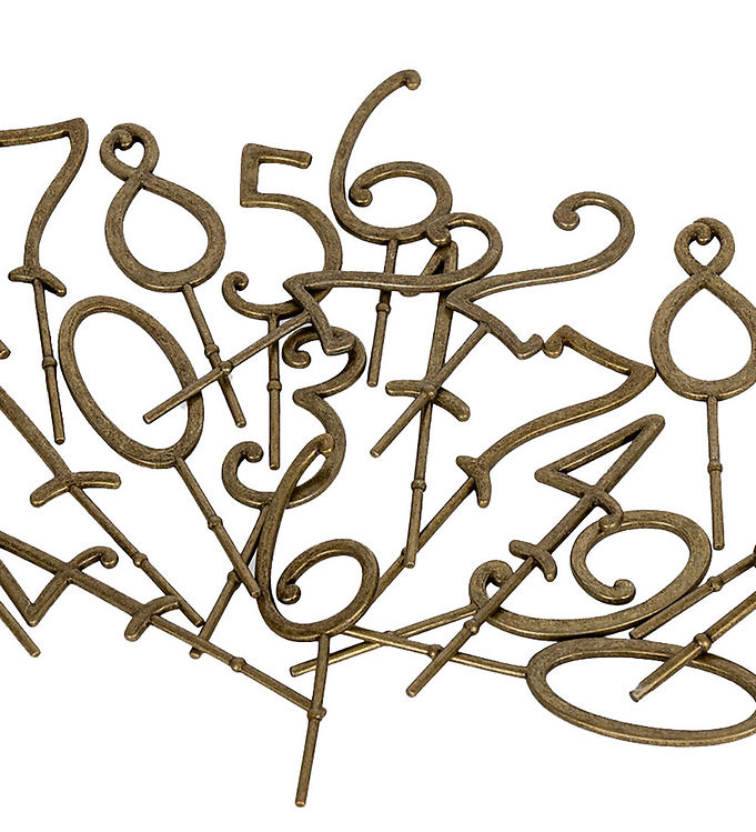 Konges Sløjd Tal til Fødselsdagstog - 0-9 - Multi