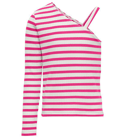 Kids Only Top - KogNella - Cloud Dancer/StripesRaspberry Rose Kids Only Top - KogNella - Cloud Dancer/StripesRaspberry Rose