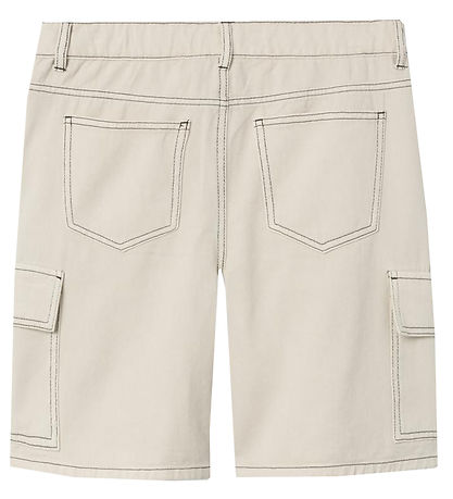 LMTD Shorts - NlmUtizza - Turtledove/Raven Stitches LMTD Shorts - NlmUtizza - Turtledove/Raven Stitches