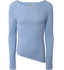 Hound Bluse - Asymmetric - Light Blue Hound Bluse - Asymmetric - Light Blue