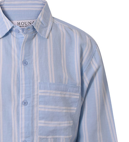 Hound Skjorte - Striped - Light Blue/White Hound Skjorte - Striped - Light Blue/White