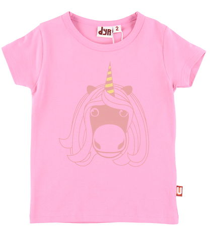 DYR-Cph T-shirt - Dyrgrowl - Lovely Rose Unicorn
