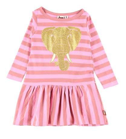 DYR-Cph Kjole - Dyrzanzi - Lovely Rose/Antique Rose Elefant DYR-Cph Kjole - Dyrzanzi - Lovely Rose/Antique Rose Elefant