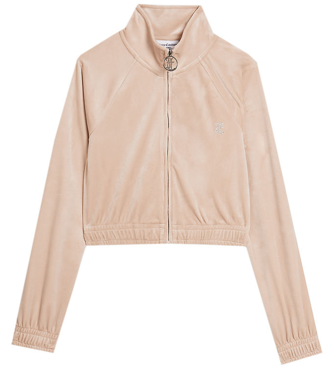 Juicy Couture Cardigan Tasha Velour Brazilian Sand