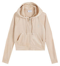 Juicy Couture Cardigan - Madison - Velour - Brazilian Sand Juicy Couture Cardigan - Madison - Velour - Brazilian Sand