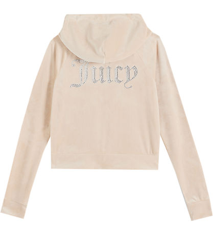 Juicy Couture Cardigan - Madison - Velour - Brazilian Sand Juicy Couture Cardigan - Madison - Velour - Brazilian Sand