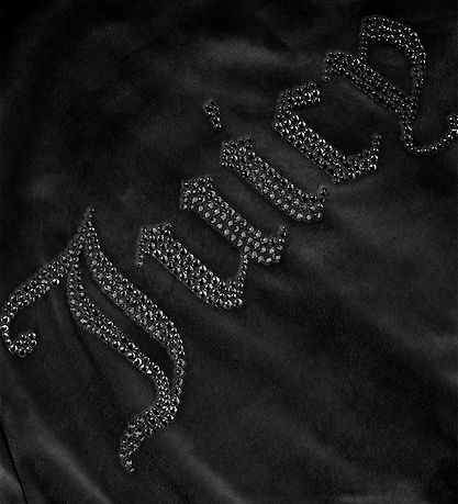 Juicy Couture Cardigan - Tasha - Velour - Sort Juicy Couture Cardigan - Tasha - Velour - Sort